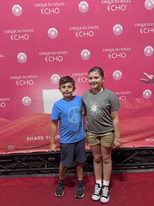 Santiago attended Cirque Du Soleil: Echo on Apr 19th 2024 via VetTix 