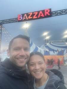 Rebecca attended Cirque Du Soleil: Bazzar on Apr 18th 2024 via VetTix 