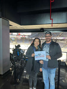 James attended Ontario Reign vs.TBD (Round 1- Game A) on Apr 24th 2024 via VetTix 