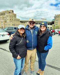 Zach attended Notre Dame Fighting Irish: Blue-gold Game - NCAA Football on Apr 20th 2024 via VetTix 