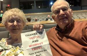 Kenneth attended Les Violons du Roy on May 2nd 2024 via VetTix 