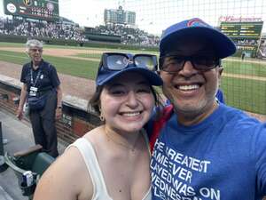 Louis, Michael and Olivia attended Chicago Cubs - MLB vs Pittsburgh Pirates on May 18th 2024 via VetTix 