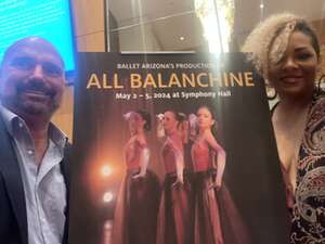 Richard attended All Balanchine on May 3rd 2024 via VetTix 