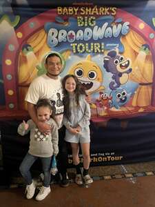 Alex attended Baby Shark's Big Broadwave Tour on May 4th 2024 via VetTix 