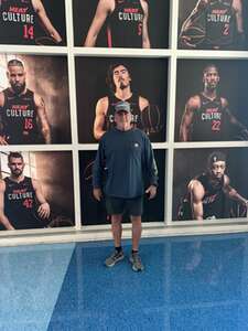 Dennis attended NBA Play-In Tournament: Bulls at HEAT: East Home Game 1 on Apr 19th 2024 via VetTix 