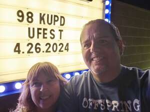 Cabrera Family attended 98KUPD Presents UFest 2024 on Apr 26th 2024 via VetTix 