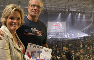 Tom and Jen attended Brantley Gilbert: Off the Rails Tour on Apr 27th 2024 via VetTix 