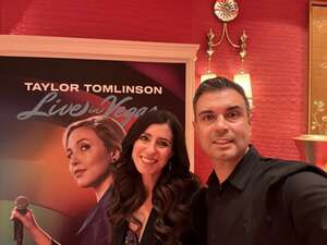 Adam attended Taylor Tomlinson: Live in Vegas on Apr 19th 2024 via VetTix 