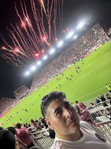 Jose attended Inter Miami CF - MLS vs Nashville SC on Apr 20th 2024 via VetTix 