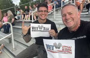 James attended Staind The Tailgate Tour With Special Guest Seether on May 14th 2024 via VetTix 
