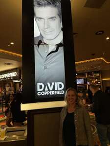 Sherry attended David Copperfield on May 10th 2024 via VetTix 