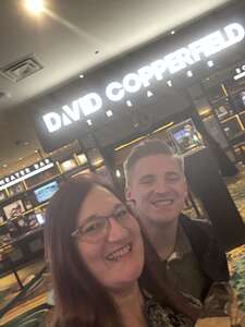 Frederick attended David Copperfield on May 7th 2024 via VetTix 