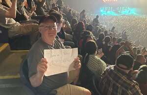 Chief attended Staind The Tailgate Tour With Special Guest Seether on May 1st 2024 via VetTix 