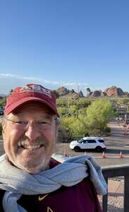 Richard attended Arizona State Sun Devils - NCAA Men's Baseball vs USC Trojans on Apr 26th 2024 via VetTix 