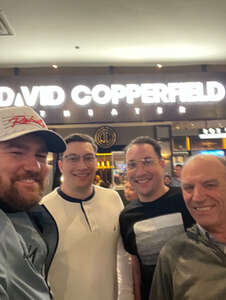 william attended David Copperfield on Apr 23rd 2024 via VetTix 