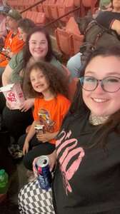 Melissa attended Greenville Swamp Rabbits vs. Orlando Solar Bears- Kelly Cup Playoffs - Game 6 on Apr 30th 2024 via VetTix 
