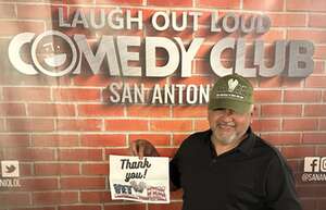 Joe attended Laugh Out Loud Comedy Club on Apr 24th 2024 via VetTix 