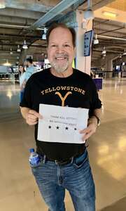 Steven attended Kenny Chesney: Sun Goes Down Tour with Zac Brown Band on May 11th 2024 via VetTix 