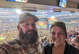 Thomas attended Kenny Chesney: Sun Goes Down Tour with Zac Brown Band on May 11th 2024 via VetTix 