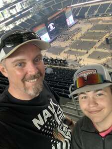 James attended Kenny Chesney: Sun Goes Down Tour with Zac Brown Band on May 11th 2024 via VetTix 