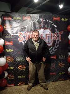 george attended SteelFist - Fight Night on Apr 27th 2024 via VetTix 