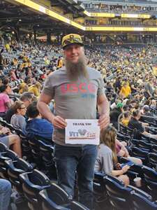 Matthew attended Pittsburgh Pirates - MLB vs Los Angeles Angels on May 7th 2024 via VetTix 