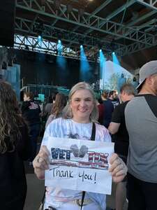 Dusty attended NEEDTOBREATHE: THE CAVES WORLD TOUR on May 3rd 2024 via VetTix 