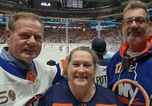 Eric attended First Round: Ny Islanders vs. Carolina Hurricanes - Round 1 Home Game 1 on Apr 25th 2024 via VetTix 