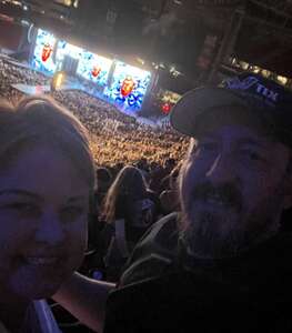 Curtis attended Rolling Stones: Hackney Diamonds '24 on May 7th 2024 via VetTix 