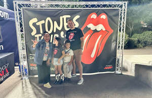 Griffin attended Rolling Stones: Hackney Diamonds '24 on May 7th 2024 via VetTix 