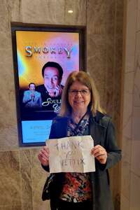 Lisa attended Smokey Robinson: Soulfully Yours on Apr 26th 2024 via VetTix 