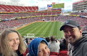 Allen attended San Jose Earthquakes - MLS vs LAFC on May 4th 2024 via VetTix 