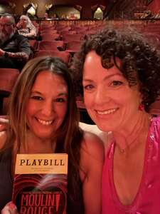 Jamie attended Moulin rouge! the musical on May 7th 2024 via VetTix 