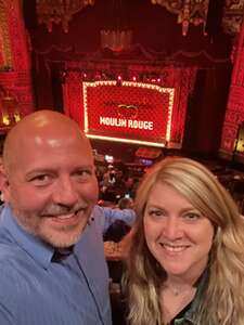 Brian attended Moulin rouge! the musical on May 7th 2024 via VetTix 