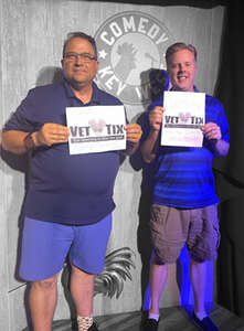 Scott attended Comedy Key West on May 1st 2024 via VetTix 