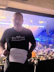 William attended Chris Young: Young Love & Saturday Nights Tour on May 2nd 2024 via VetTix 
