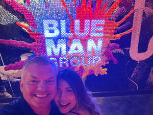 Jonathan attended Blue Man Group Las Vegas on Apr 29th 2024 via VetTix 