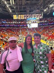 zachary attended East Conf Qtrs: Miami Heat vs. Celtics: Rd 1 Home Game 2 on Apr 29th 2024 via VetTix 