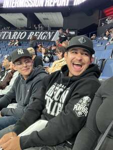 Eddie attended Ontario Reign - AHL vs. Abbotsford Canucks - Calder Cup Playoffs - Round 2 Game 1 on May 1st 2024 via VetTix 