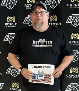 Joseph attended Ontario Reign - AHL vs. Abbotsford Canucks - Calder Cup Playoffs - Round 2 Game 1 on May 1st 2024 via VetTix 