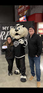 Thomas attended Ontario Reign - AHL vs. Abbotsford Canucks - Calder Cup Playoffs - Round 2 Game 2 on May 5th 2024 via VetTix 