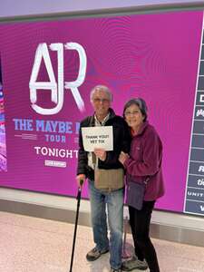 William attended AJR - The Maybe Man Tour on Apr 29th 2024 via VetTix 