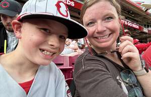 Kristin attended Cincinnati Reds - MLB vs Arizona Diamondbacks on May 9th 2024 via VetTix 