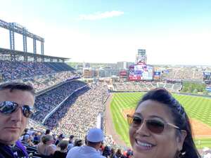 Ross attended Colorado Rockies - MLB vs Cleveland Guardians on May 27th 2024 via VetTix 