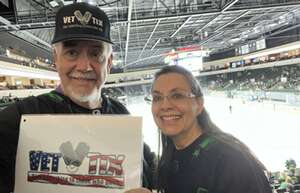 Stephen attended Texas Stars - AHL vs. Milwaukee Admirals- Calder Cup Playoffs - Central Division Semifinals - Game 1 on May 2nd 2024 via VetTix 