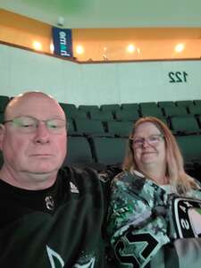 Allen V Cheesman, CSM, US Army Retired attended Texas Stars - AHL vs. Milwaukee Admirals- Calder Cup Playoffs - Central Division Semifinals - Game 1 on May 2nd 2024 via VetTix 