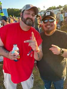 Aaron attended Rock The Country with Kid Rock and Jason Aldean on May 10th 2024 via VetTix 