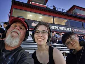 Lee attended Tucson Speedway - Armed Forces Day on May 18th 2024 via VetTix 