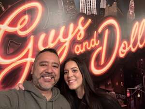 Guadalupe attended Guys and Dolls on May 4th 2024 via VetTix 