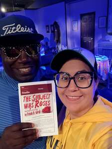 Kevin attended The Subject Was Roses on May 3rd 2024 via VetTix 
